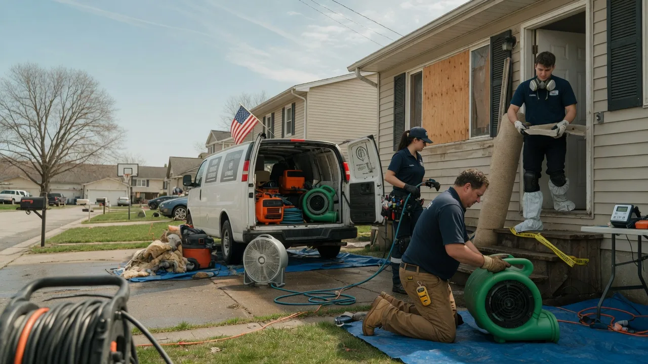 Water Damage Restoration in Hansford, WV near me